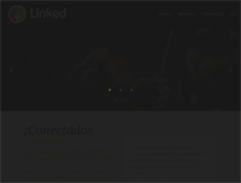 Tablet Screenshot of linkedartists.com
